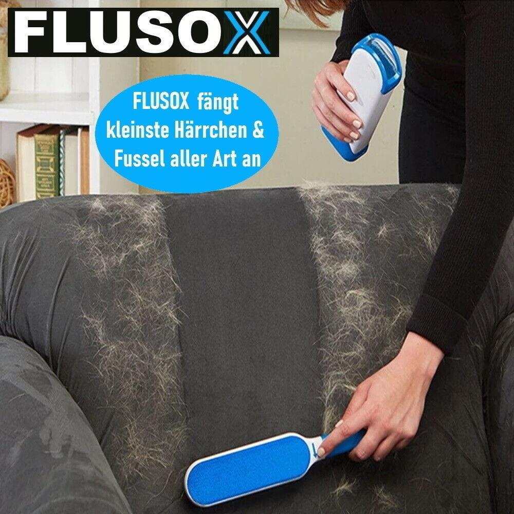 FLUSOX Fusselbürste Flusenentferner Fusselroller Fusselentferner Fussel Haare