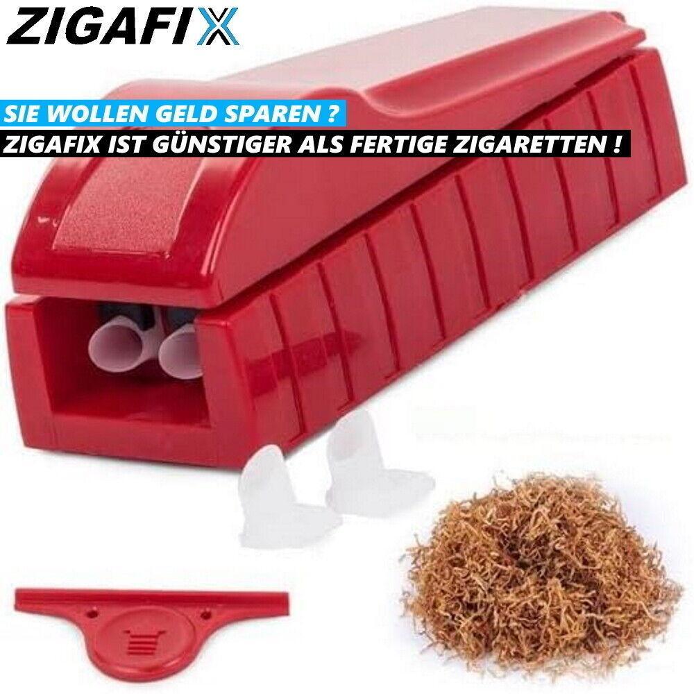 ZIGAFIX Zigarettenstopfmaschine Zigarettenstopfer Zigaretten Stopfmaschine 2er