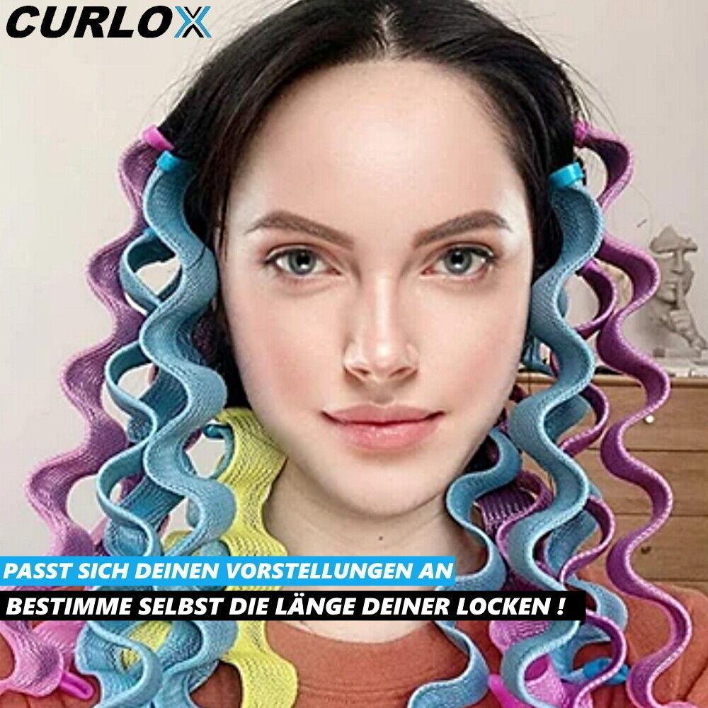CURLOX Spirallocken Lockenwickler Set Spiral Locken Hair Curler Rollen