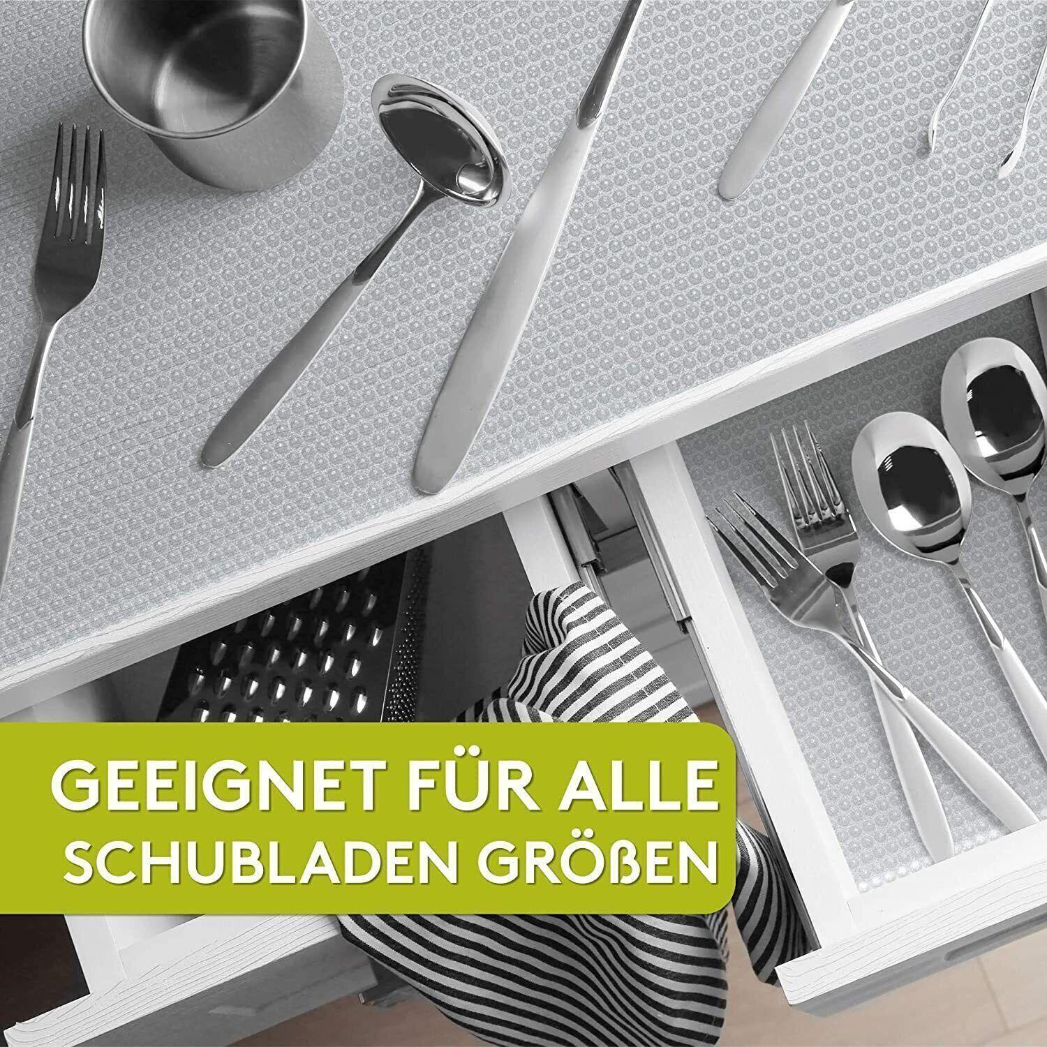 MAVURA Anti-Rutsch Schubladenmatte Folie Schubladeneinlage Kühlschrankmatte