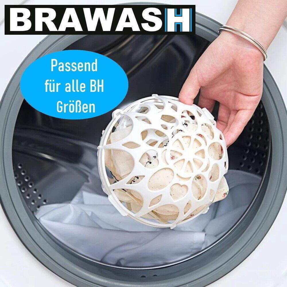BRAWASH BH Waschkugel Wäschekugel Kugel Set Dessous Bustier Schoner Schutz Ball