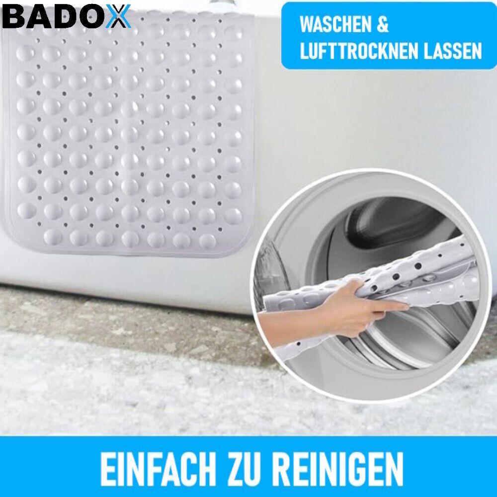 BADOX Badewannenmatte Duschmatte Matte Badewanneneinlage Rutschfest Duscheinlage