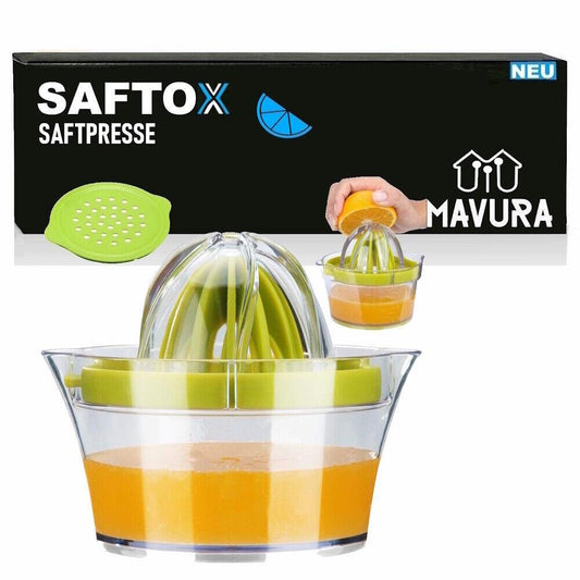 SAFTOX Orangenpresse Saftpresse Zitronenpresse Zitruspresse Handpresse Entsafter