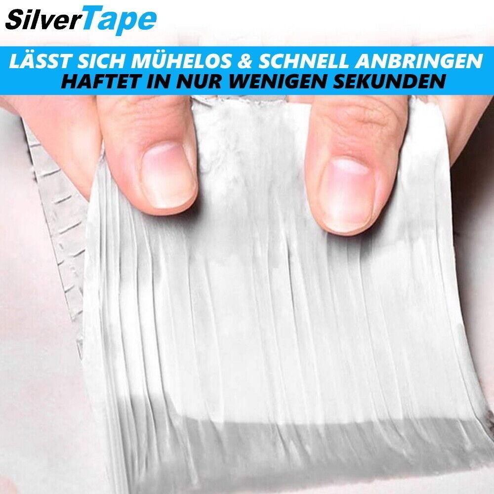 SilverTape Aluminium Tape Alu Klebeband Isolierung hitzebeständig wasserdicht 5m