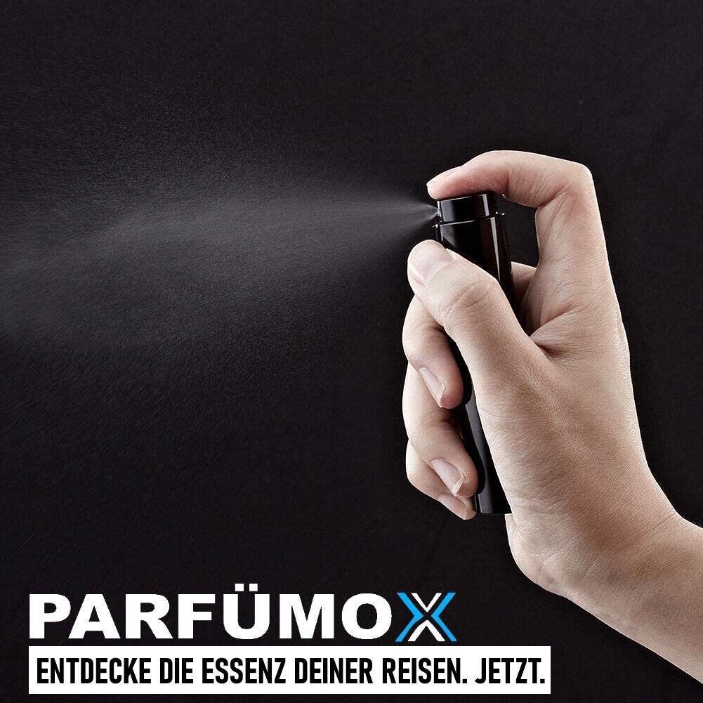 PARFÜMOX Parfüm Zerstäuber Nachfüllbar Reise Tragbar Mini Flakon Sprühflasche