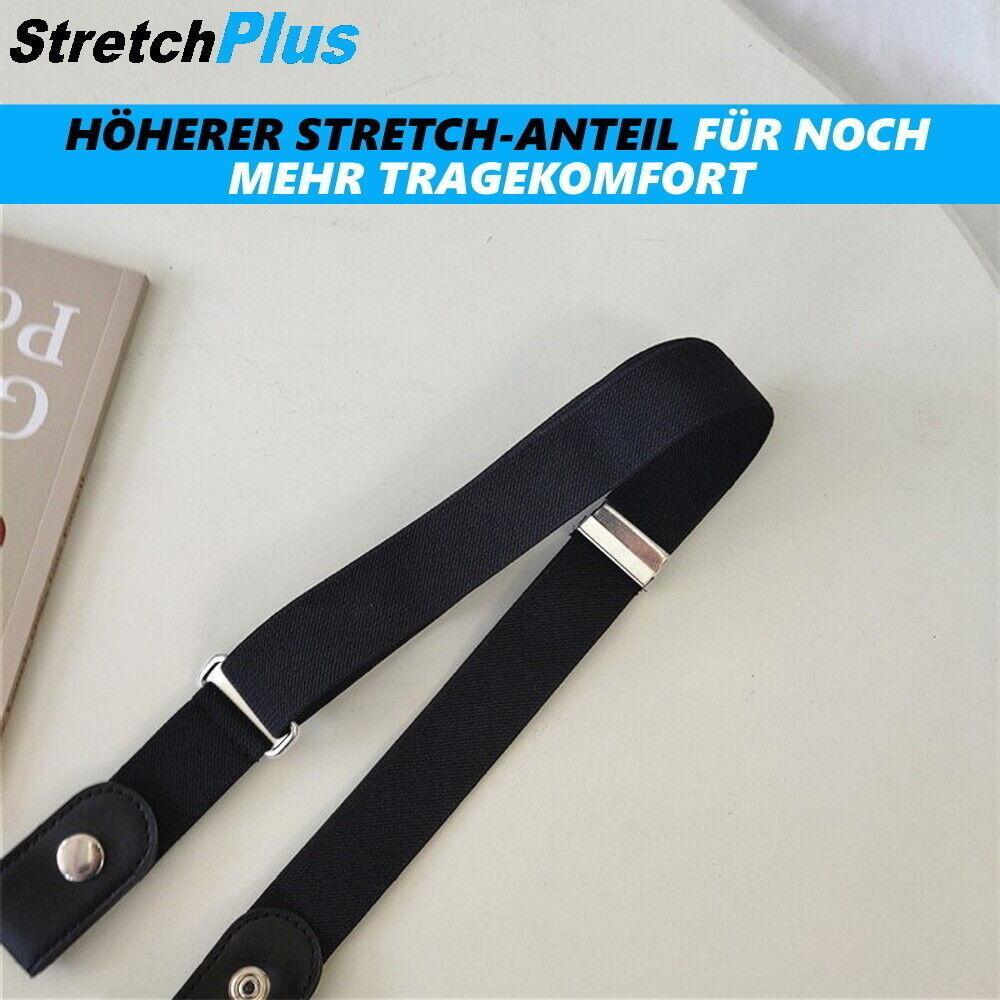 StretchPlus Elastischer Gürtel Ohne Schnalle Schnallenfreier Stretch Gürtel