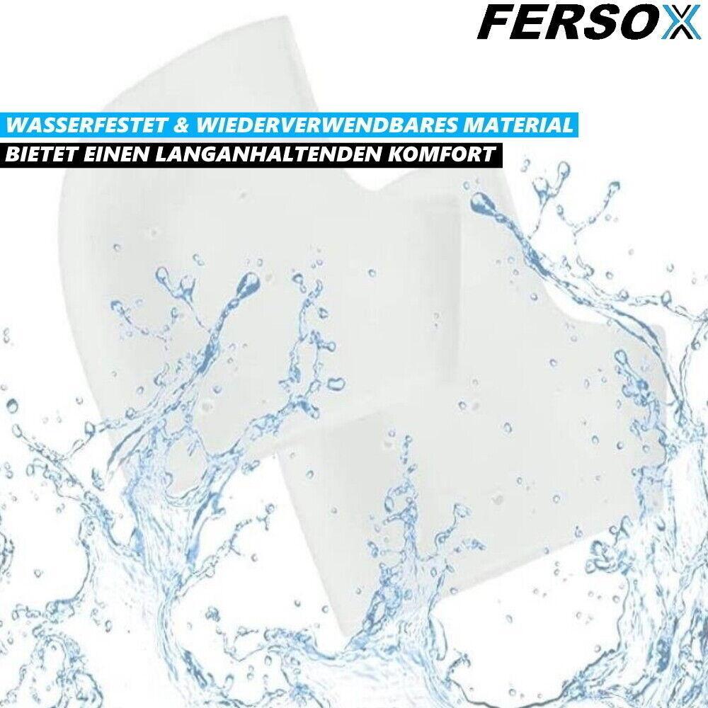 FERSOX Silikon Fersen Schutz Pads Fersenschoner Gelsocken Fersenpolster [2er]
