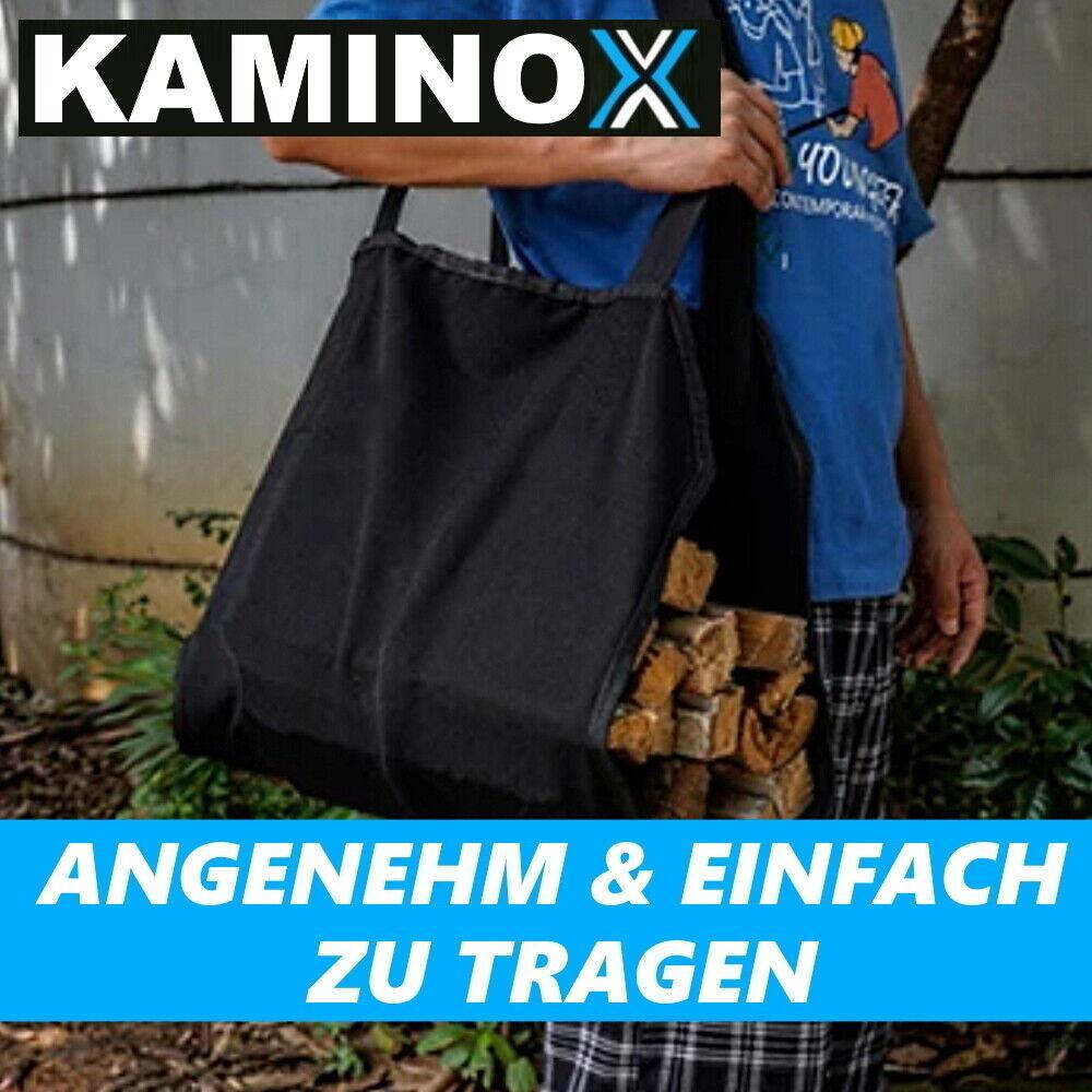 KAMINOX Holz Tragetasche Feuerholzholztasche Kaminholztasche Brennholz Tasche
