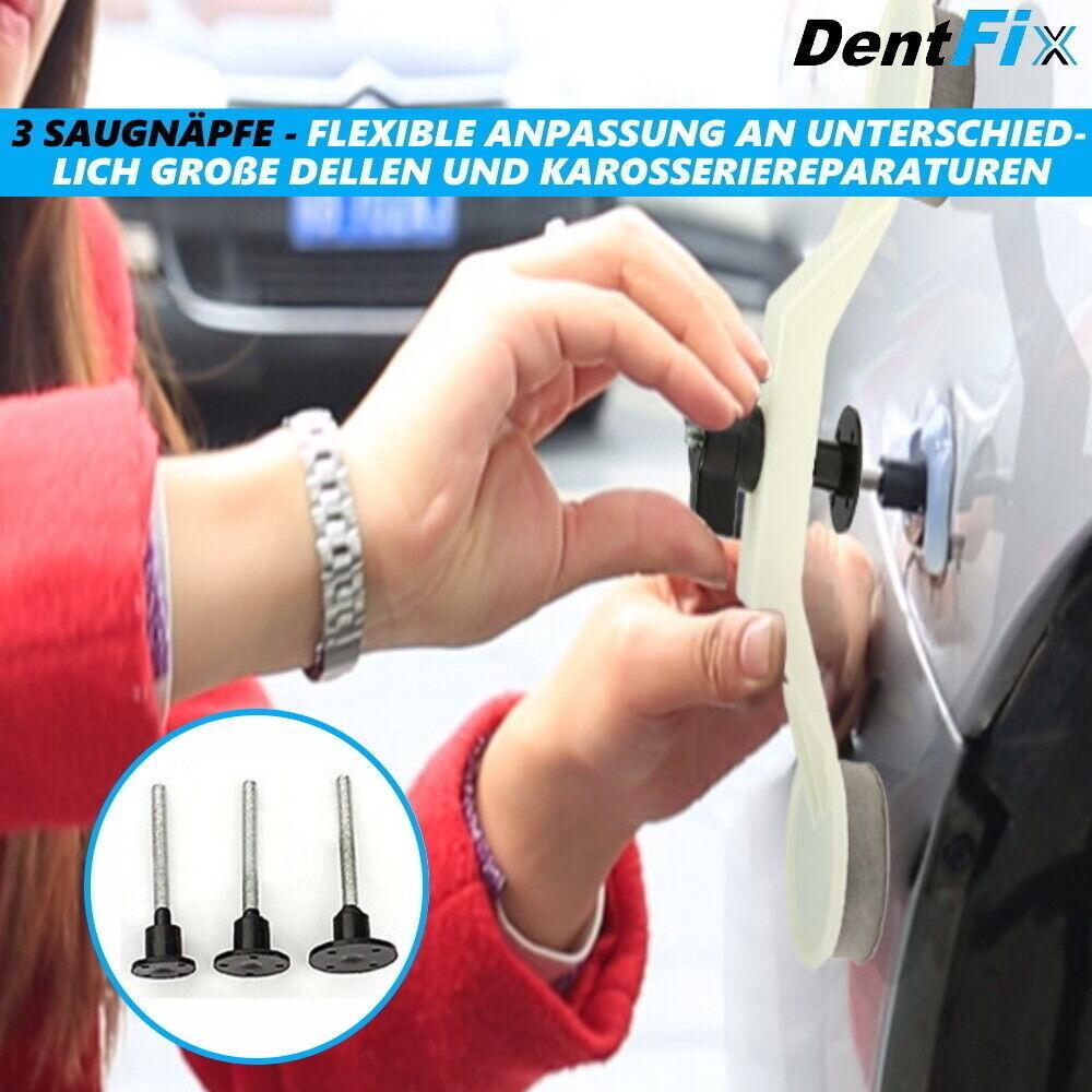 DENTFIX Ausbeulwerkzeug Auto KFZ Beulen Reparaturset Dellenlifter Werkzeug Set