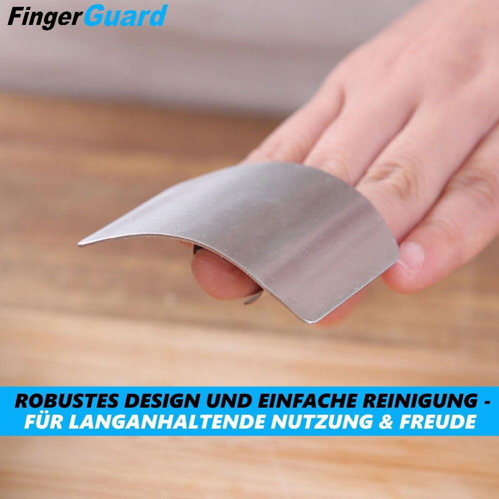 FingerGuard Finger Schutz Küche Messer Schneidehilfe Gemüse Fleisch Handschutz