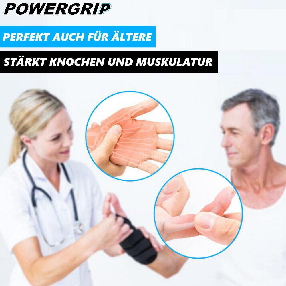 POWERGRIP Handtrainer Kraftgreifer Fingertrainer Unterarmtrainer verstellbar