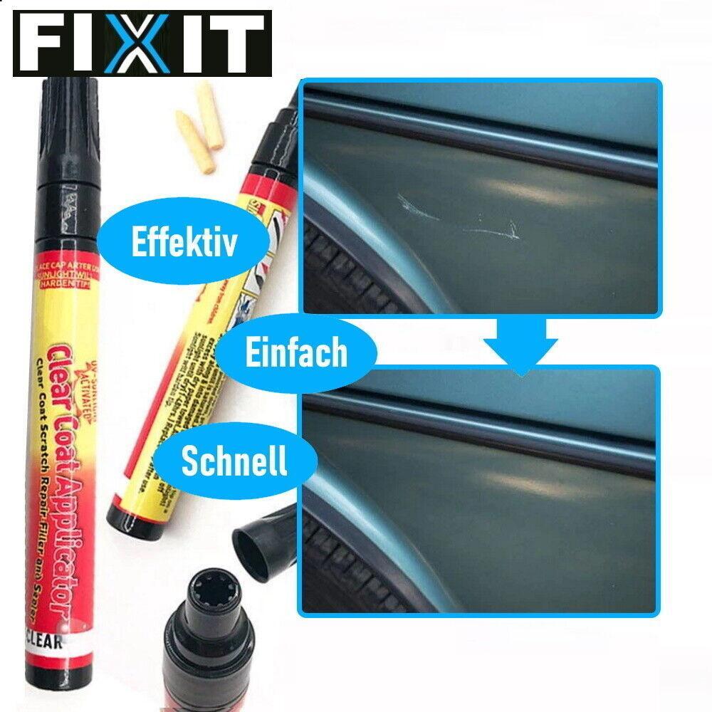 FIXIT Lackreparaturstift Lackstift Universal Reparatur Kratzer Entferner 2er Set
