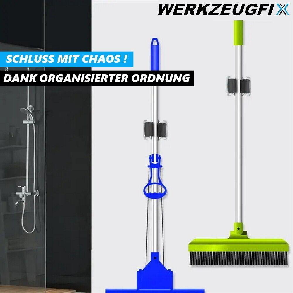 WERKZEUGFIX Werkzeughalter Gerätehalter Besenhalter Werkzeug Halterung [5Stk]