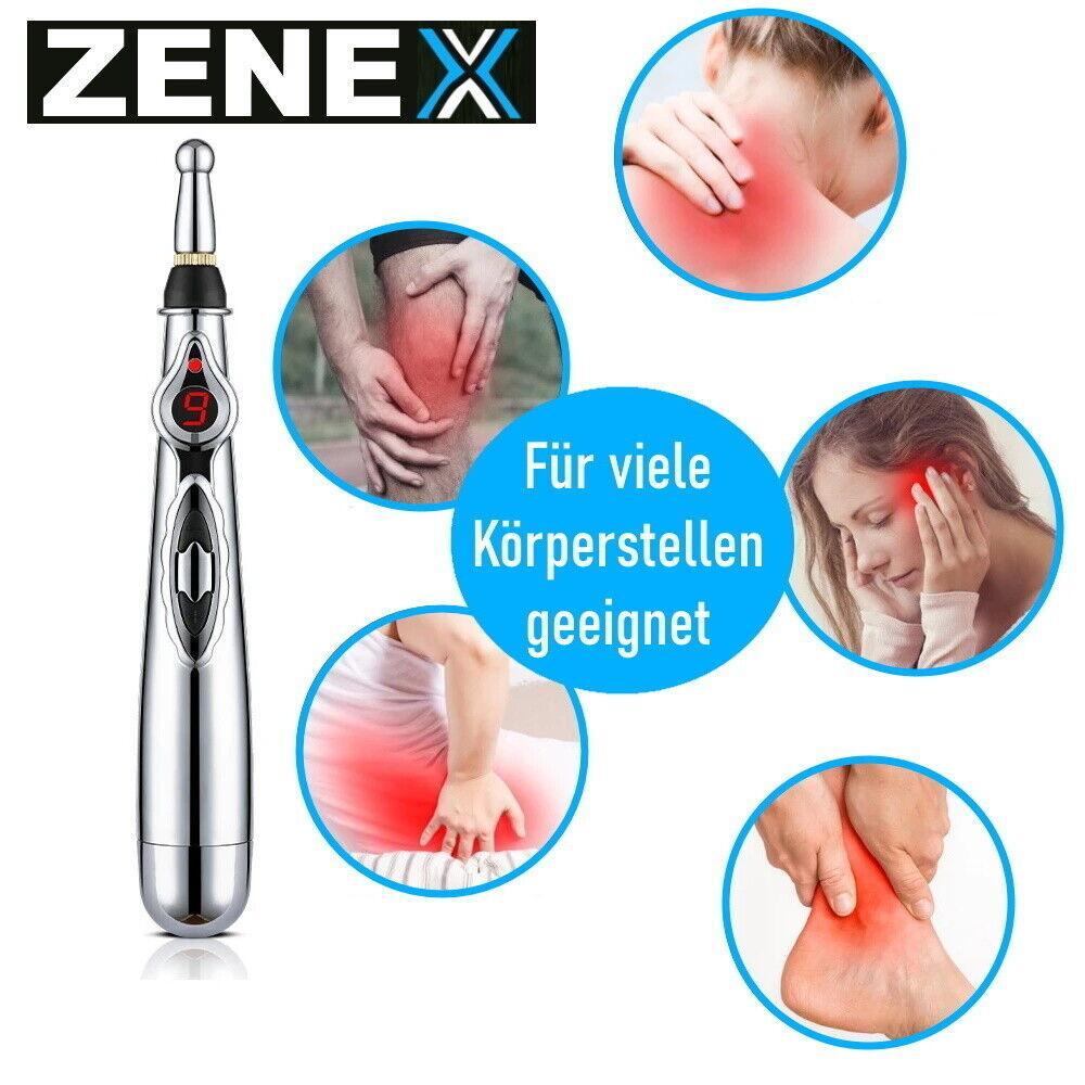 ZENEX Elektrischer Akupunkturstift Puls ACP Elektro Stimulation Massagestift