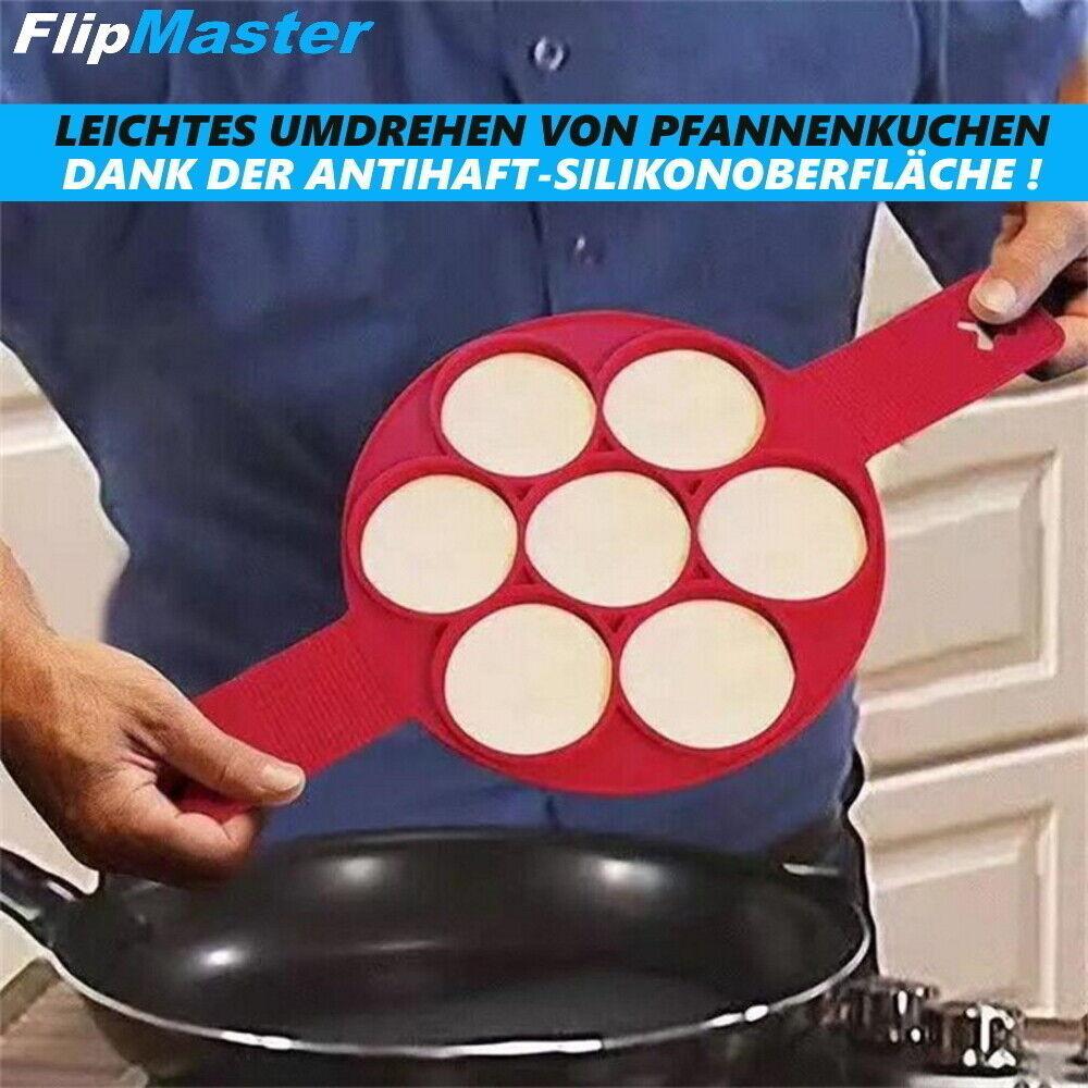 FlipMaster Flipper-Form Pfannenwender Silikon Pfannkuchen Wender Küchenhelfer