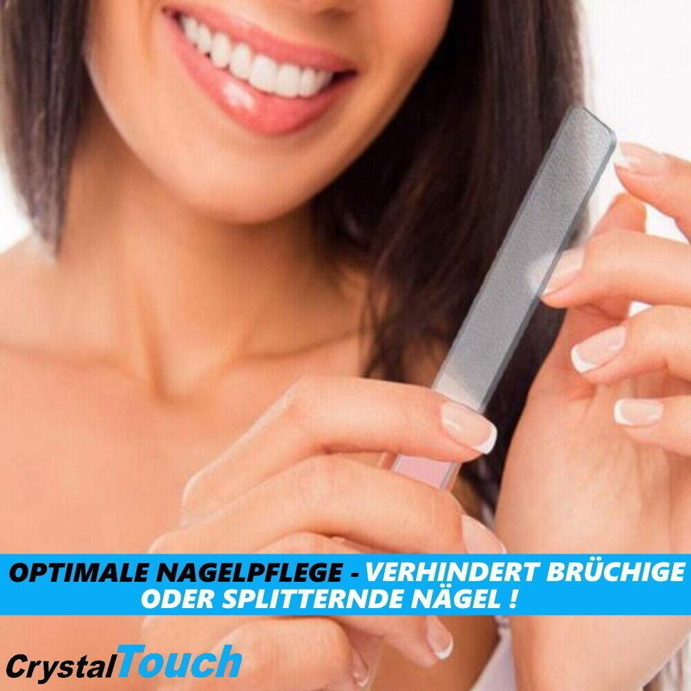 CrystalTouch Nano Glasfeile Glasnagelfeile Profi Kristall Nagelfeile Maniküre