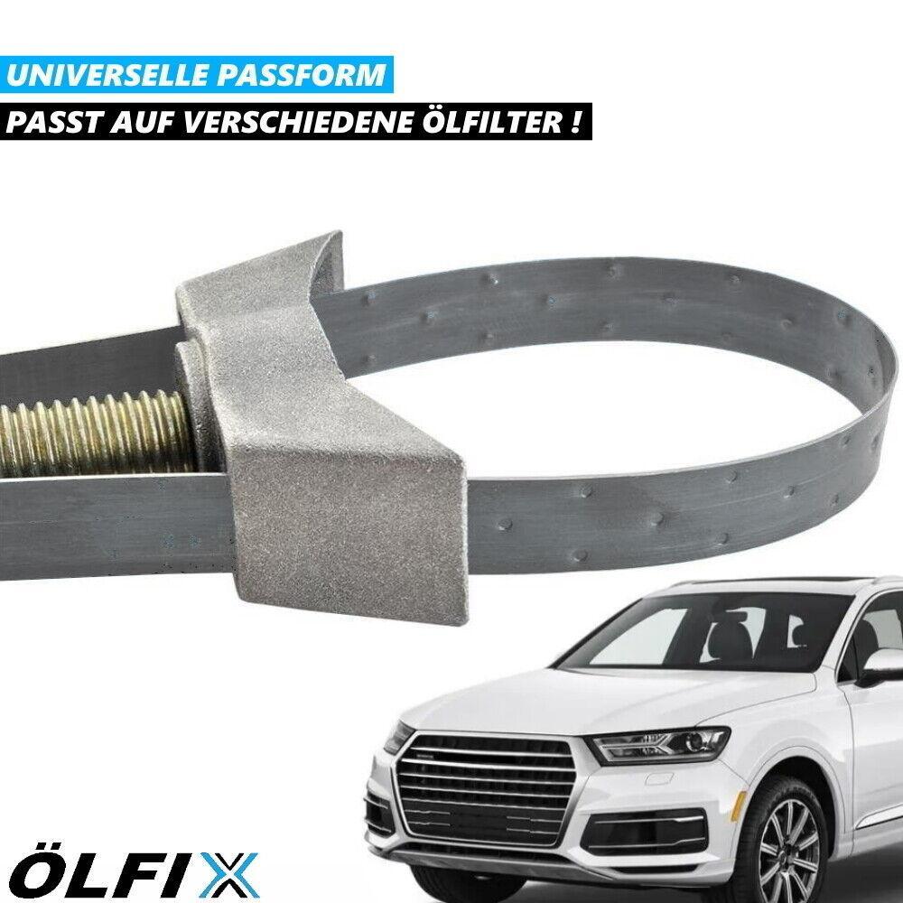 ÖLFIX Ölfilterschlüssel Bandschlüssel Ölfilter Werkzeug Universal Metall 60-110