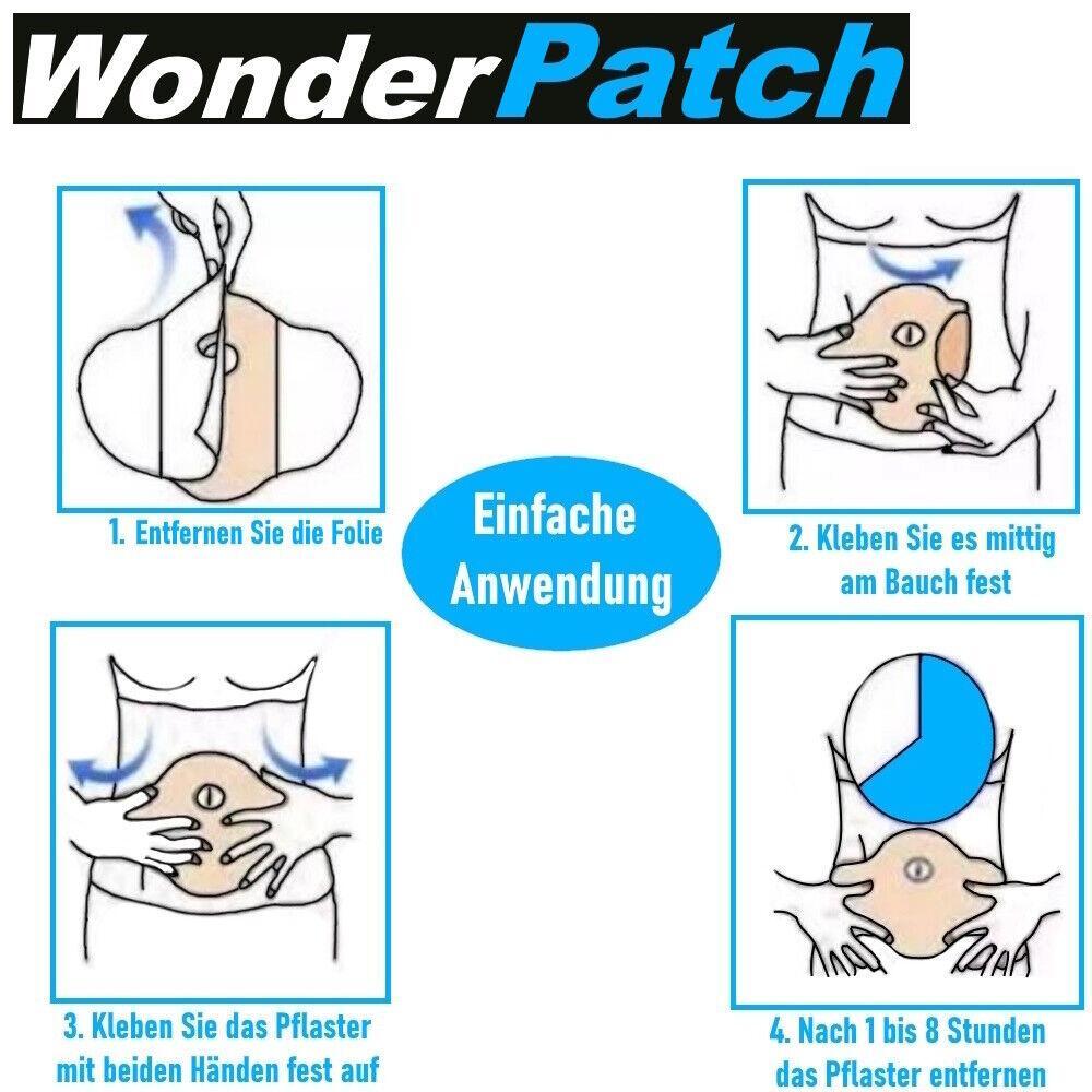 WonderPatch Mymi Beauty Wellness XXL Bauchpflaster Set Wonder Patch 5 Stück