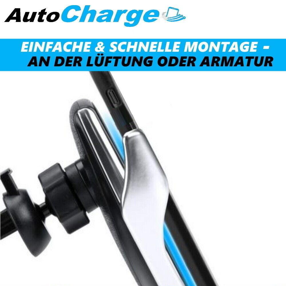 AutoCharge Qi Auto Wireless Charger Handyhalterung KFZ Kabelloses Ladegerät