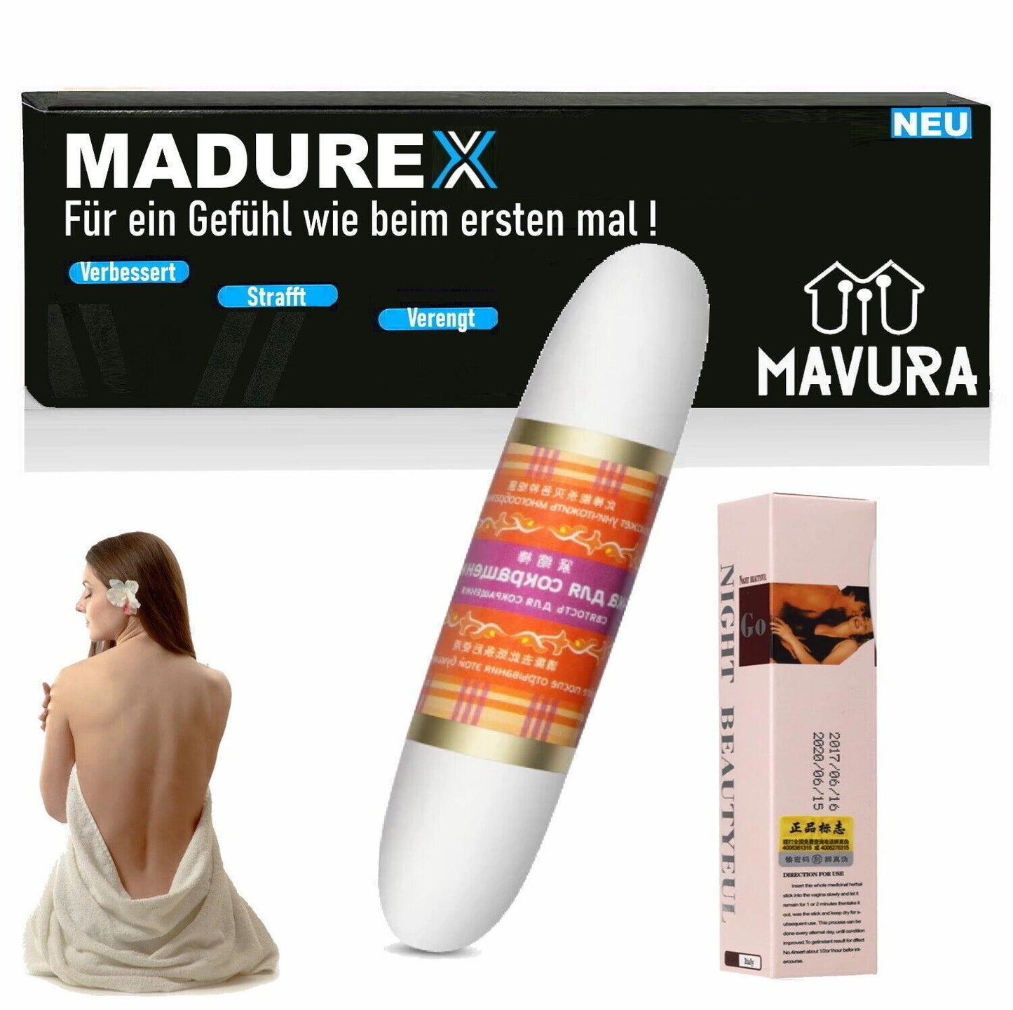 MADUREX Wunderstick Vaginal Verengungs Stick Beckenboden Trainer ORIGINAL