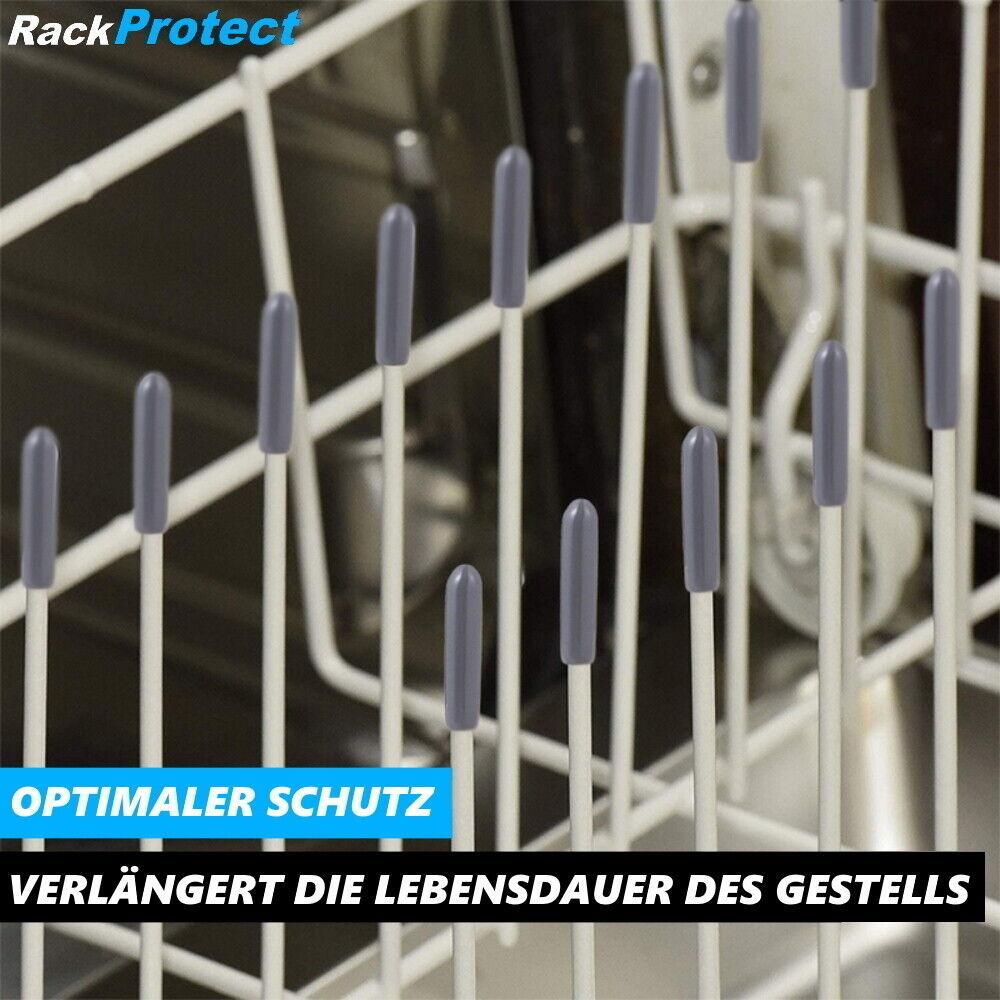 RackProtect Spülmaschinen Gestell Abdeckkappen Zinken Schutz  [100erSet]