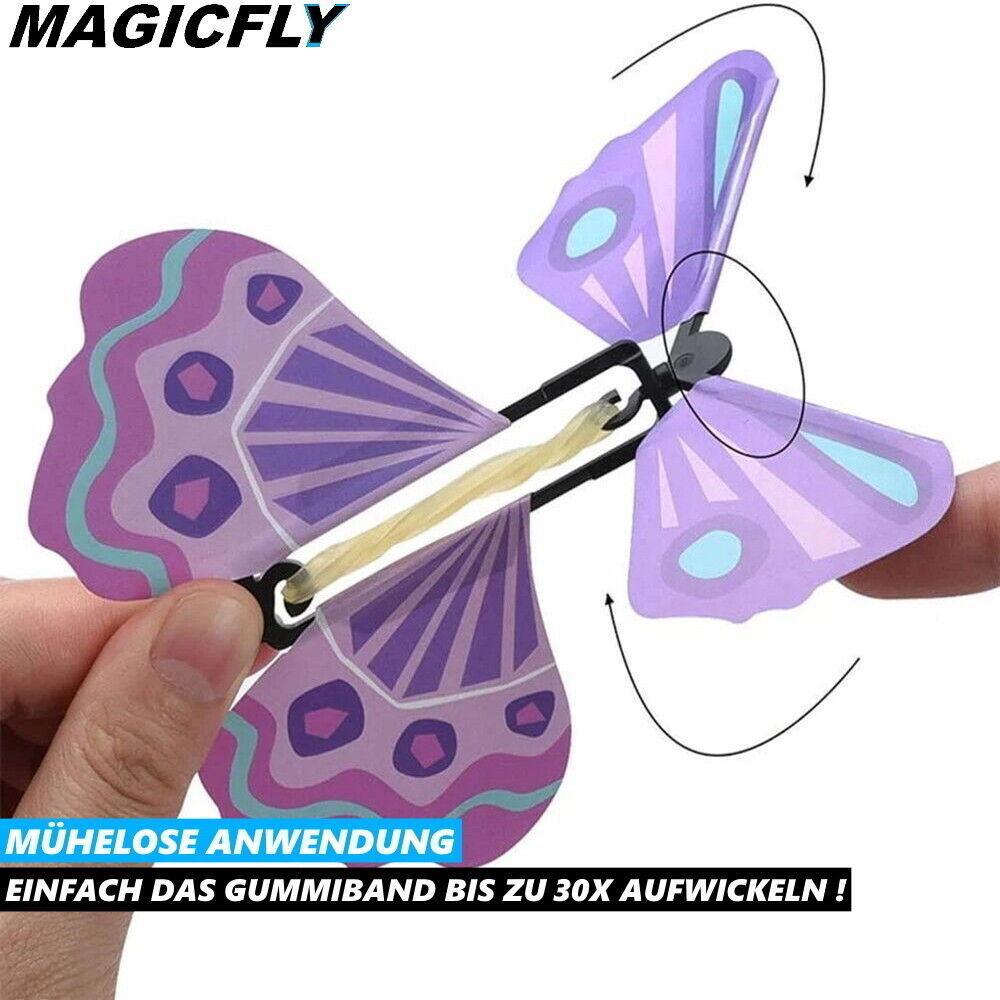 MAGICFLY Magische fliegende Schmetterlinge Giveaway Mitbringsel Geschenk 10Stk