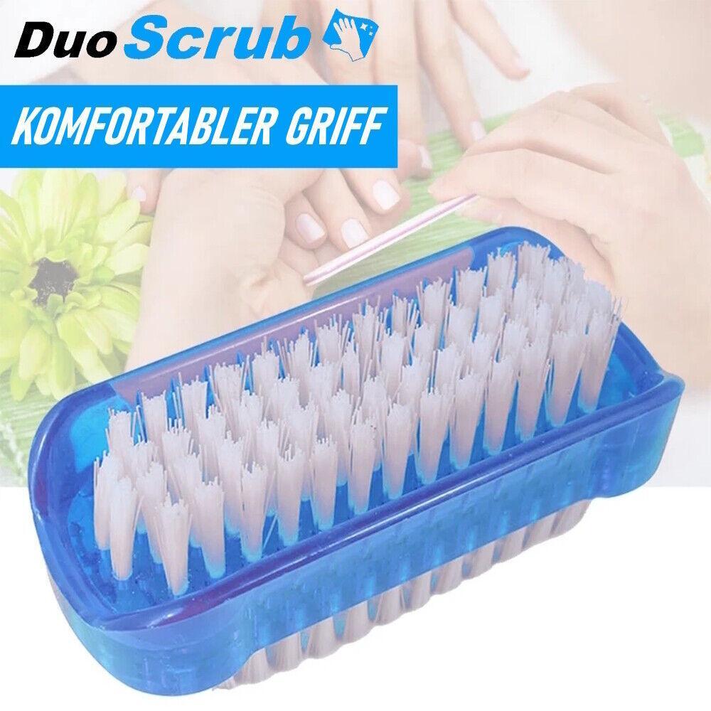 DuoScrub Handwaschbürste Handbürste Nagelbürste Waschbürste Kunststoff [4er Set]