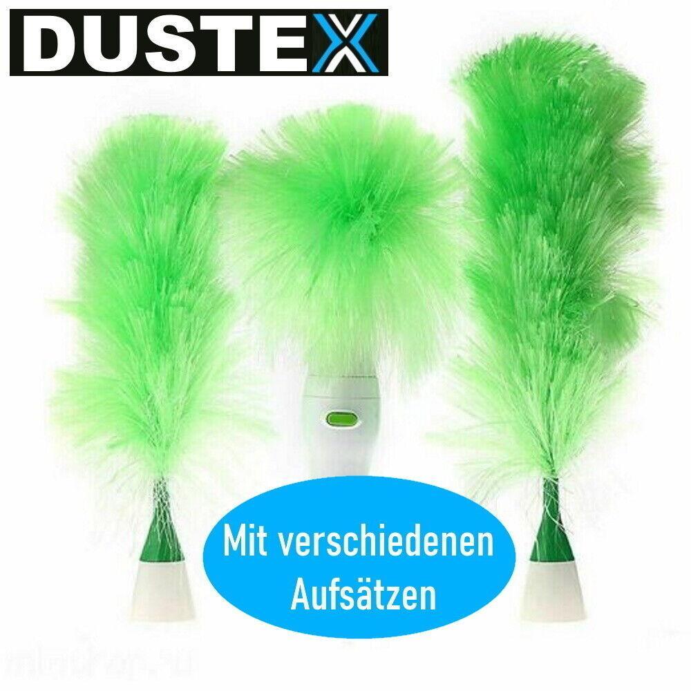 DUSTEX Elektrischer Staubwedel Staubwischer Staubbesen Putzen Reinigung TV