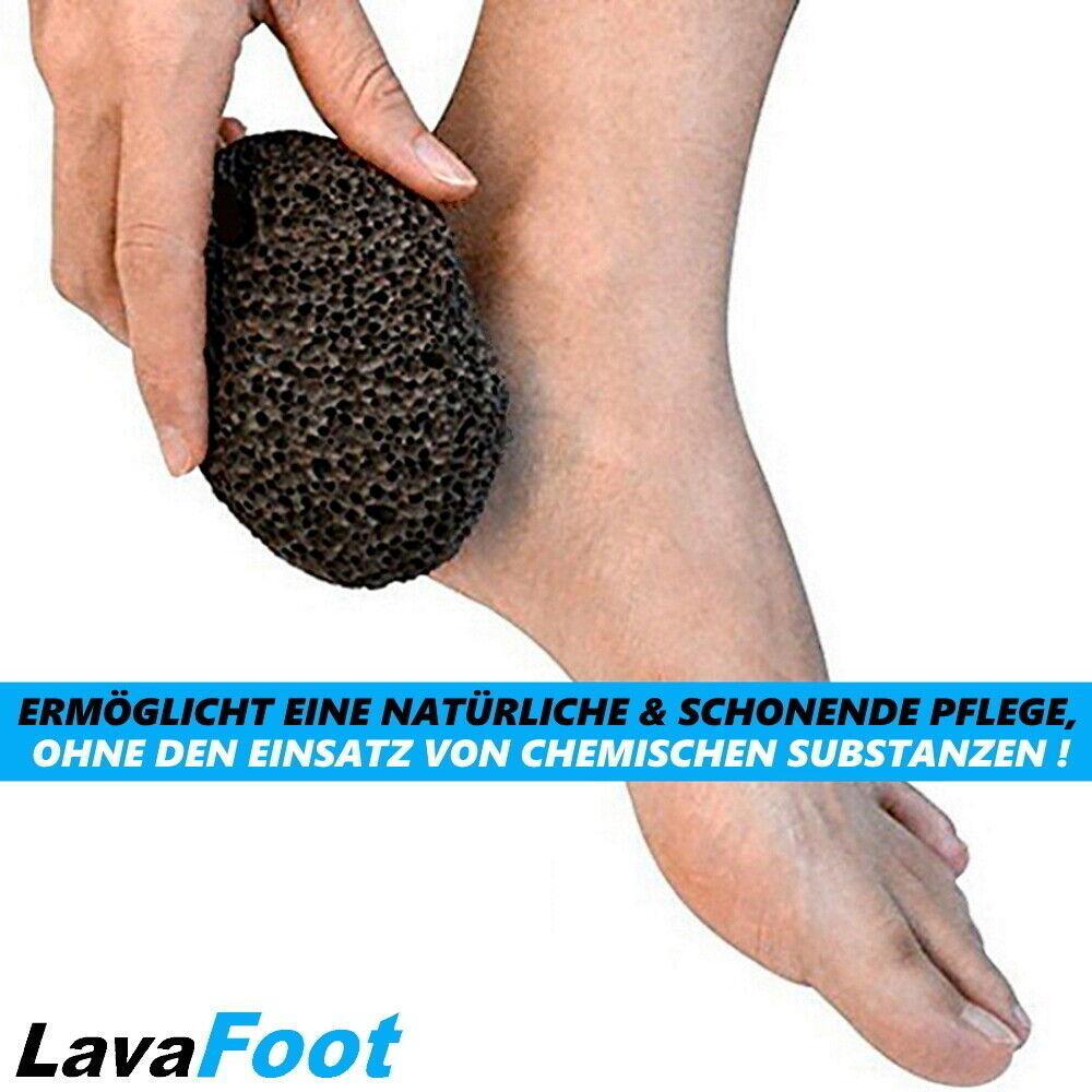 LavaFoot Lavastein Hornhautentferner Hornhauthobel Die alternative zu Bimsstein