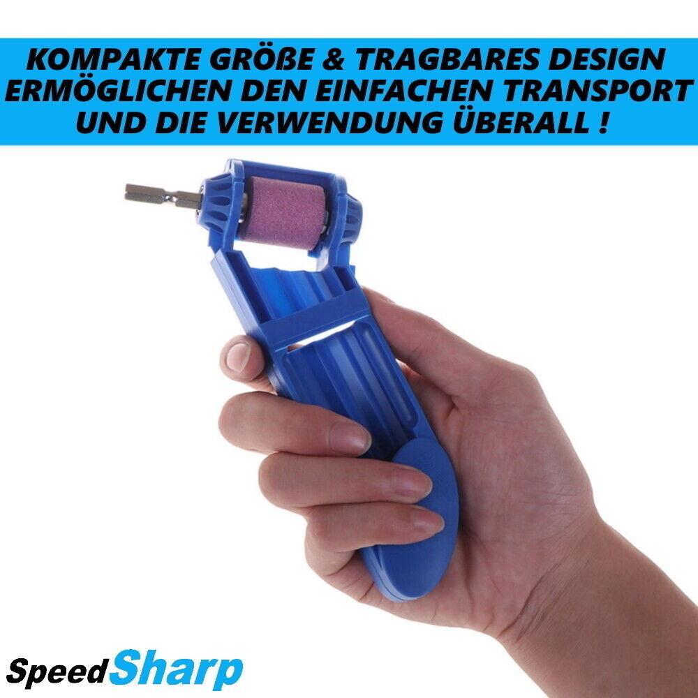 SpeedSharp Bohrerschärfer Bohrerschärfgerät Bohrerschleifgerät Schärfer Tragbar