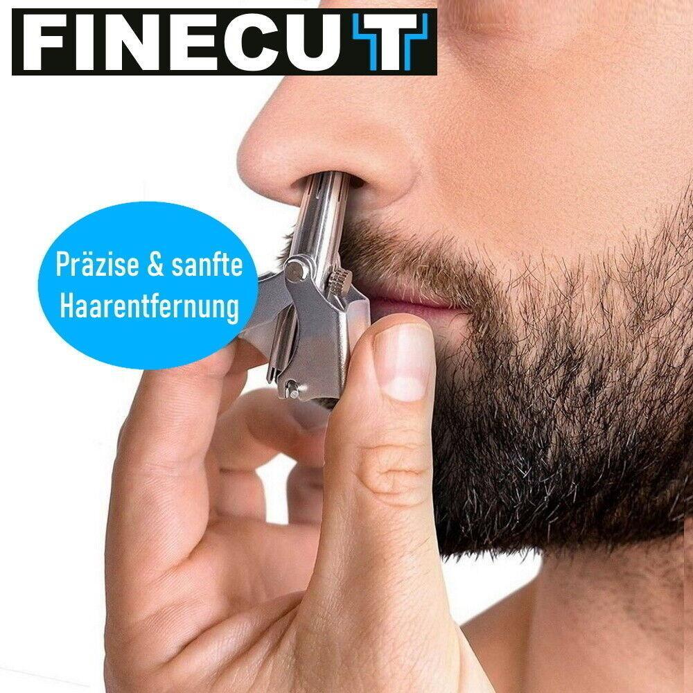 FINECUT Nasenhaarschneider Nasenhaartrimmer Ohrhaartrimmer Nase Ohr Haartrimmer
