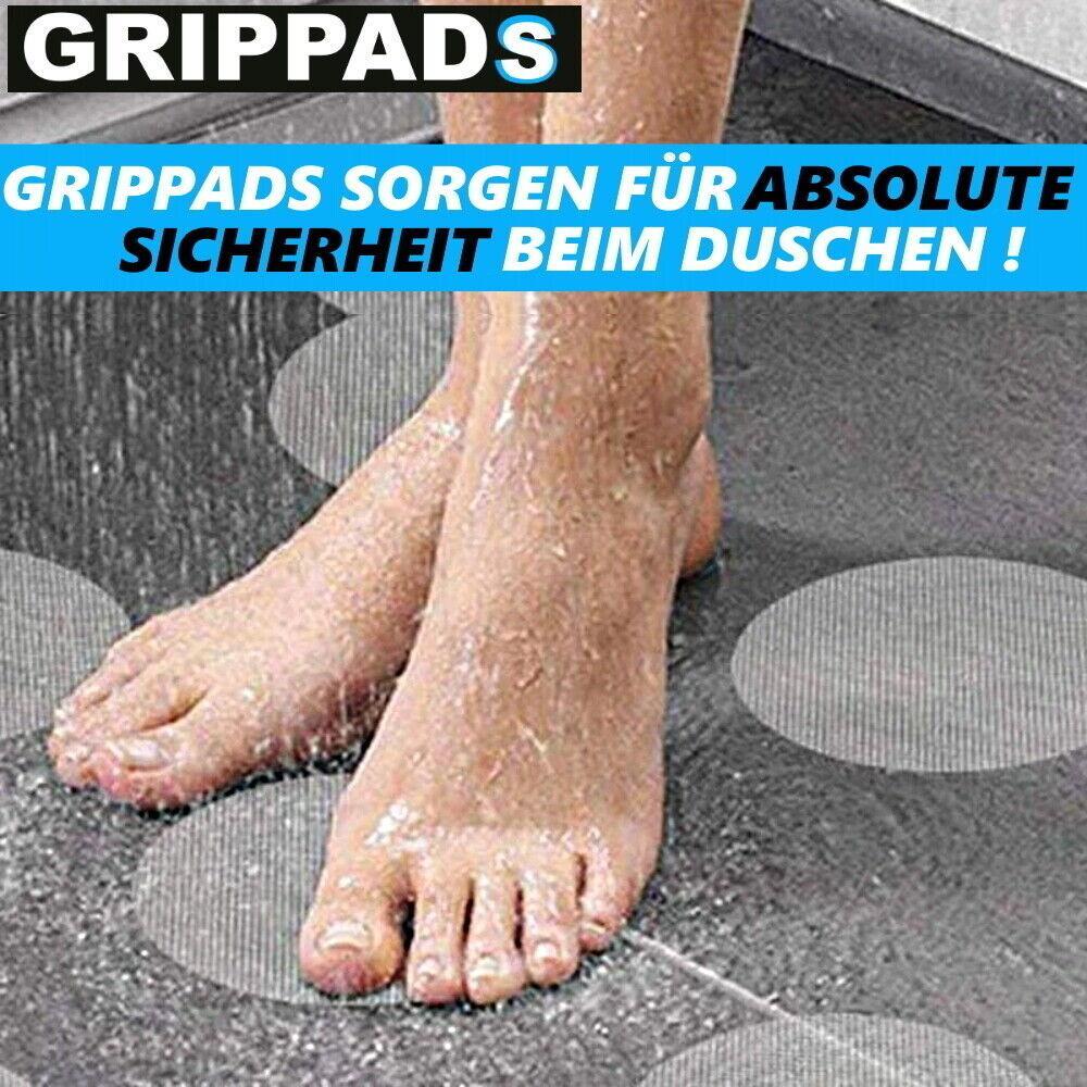 GRIPPADS Anti-Rutsch Aufkleber Badewanne Dusche XXL Sticker Streifen Pads 18x