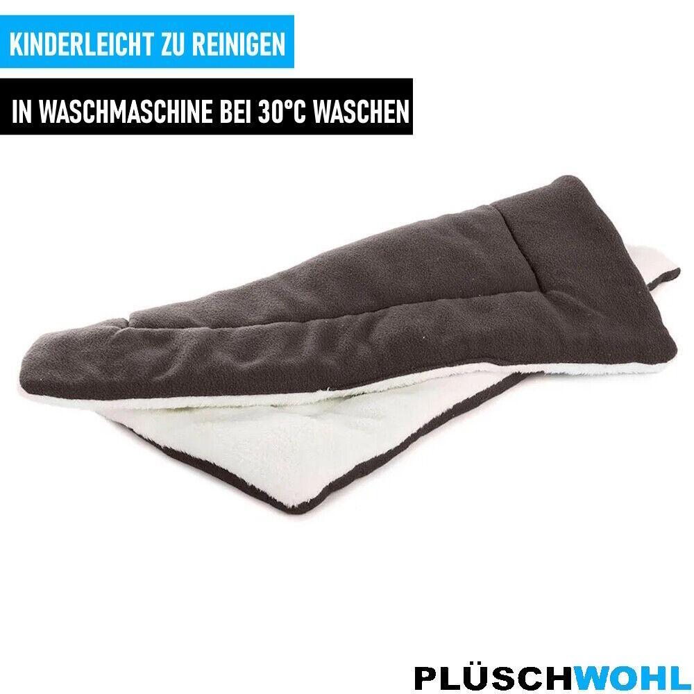 PLÜSCHWOHL Hundebett Hundekissen Plüschmatte Haustierbett Hundesofa Katzenbett