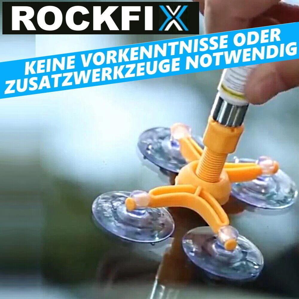ROCKFIX Windschutzscheiben Reparatur Set Kit Steinschlag Reparatur Frontscheibe