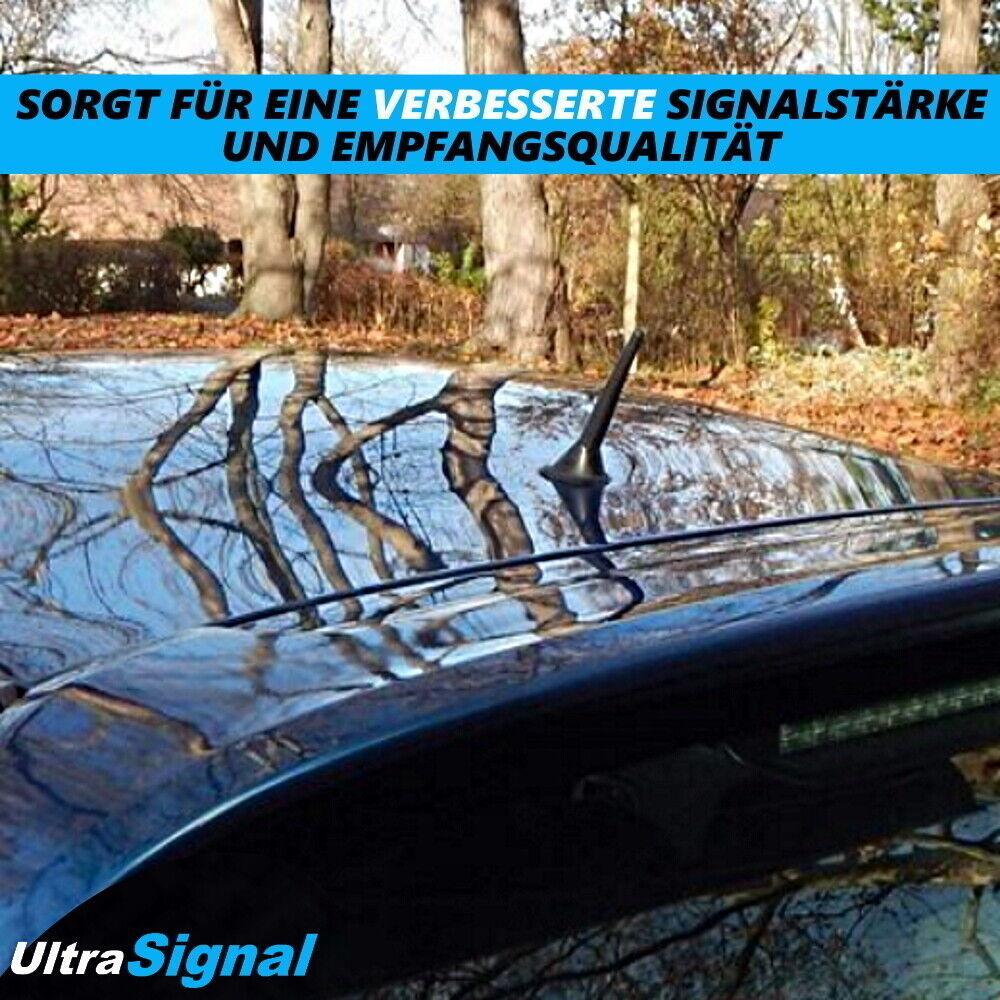 UltraSignal Universal Antenne Auto Dach Kurz KFZ Stabantenne 3Adapter M4 M5 M6