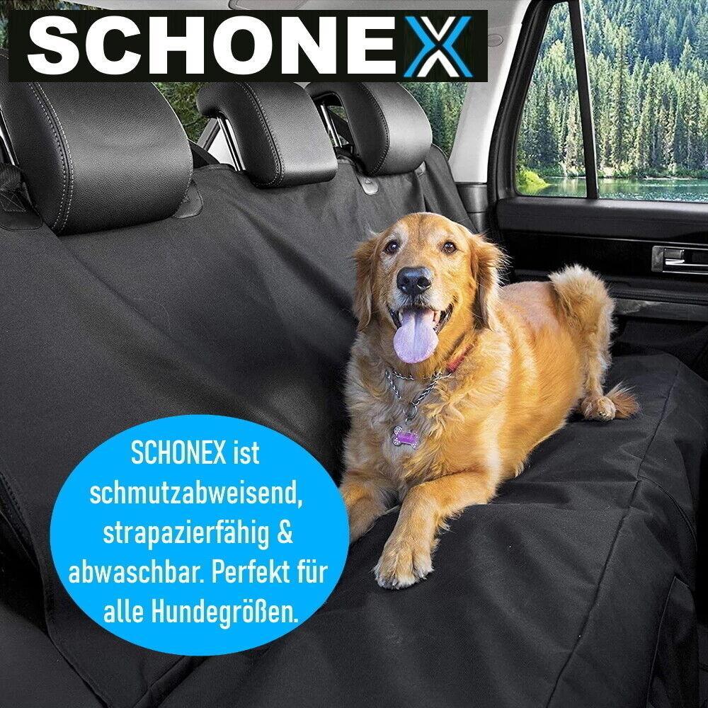 SCHONEX Autoschondecke Hunde Hundedecke Schondecke Autodecke Schutzdecke 144x144