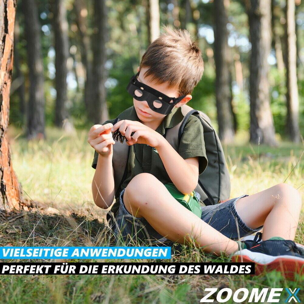 ZOOMEX Fernglas Brille Feldstecher Lupe Teleskop Angeln Jagd 400% Vergrößerung