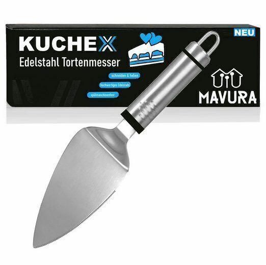 KUCHEX Kuchenheber Edelstahl Tortenmesser Kuchenmesser Tortenheber Pizzaheber