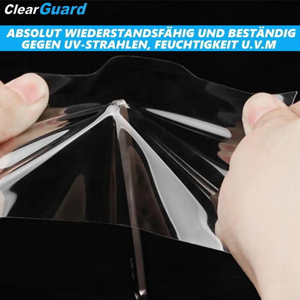 CLEARGUARD Lackschutzfolie Einstiegsleisten Ladekante Schutzfolie Transparent 5m