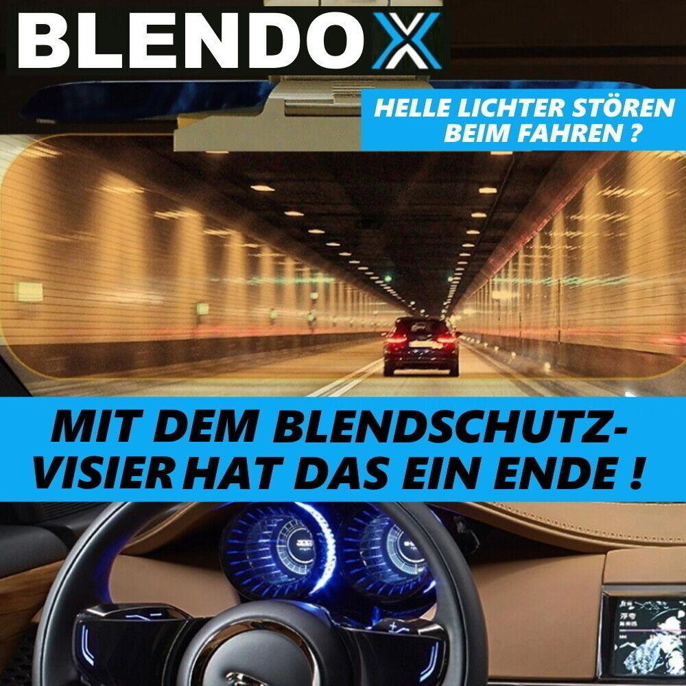 BLENDOX Blendschutz Sonnenschutz Sonnenblende Verlängerung Nachtsicht Visier KFZ