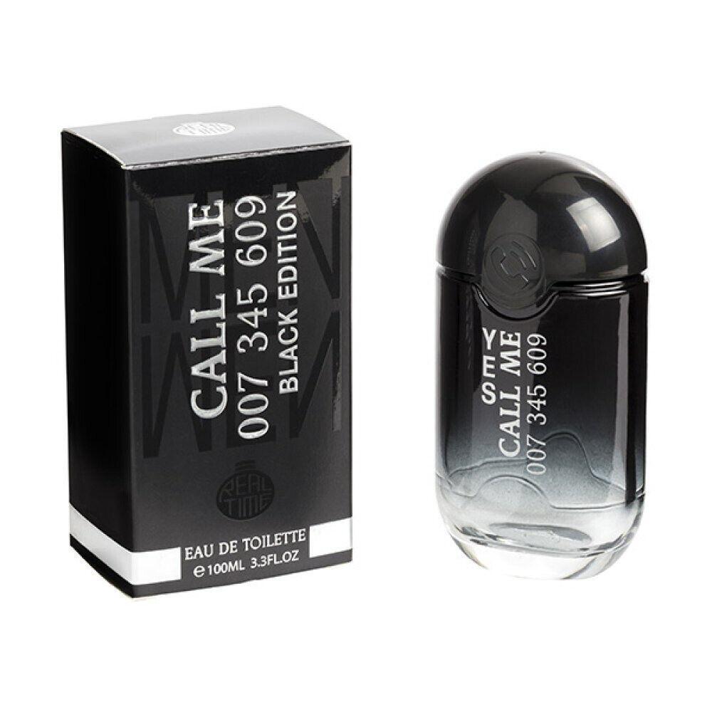 RT CALL ME BLACK EDITION Parfüm Herren - süß frischer Duft -100ml- Duftzwilling