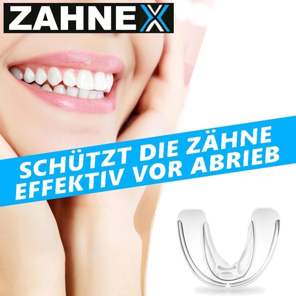 ZAHNEX Premium Aufbissschiene Knirscherschiene Beißschiene Zahnschiene [4erSet]
