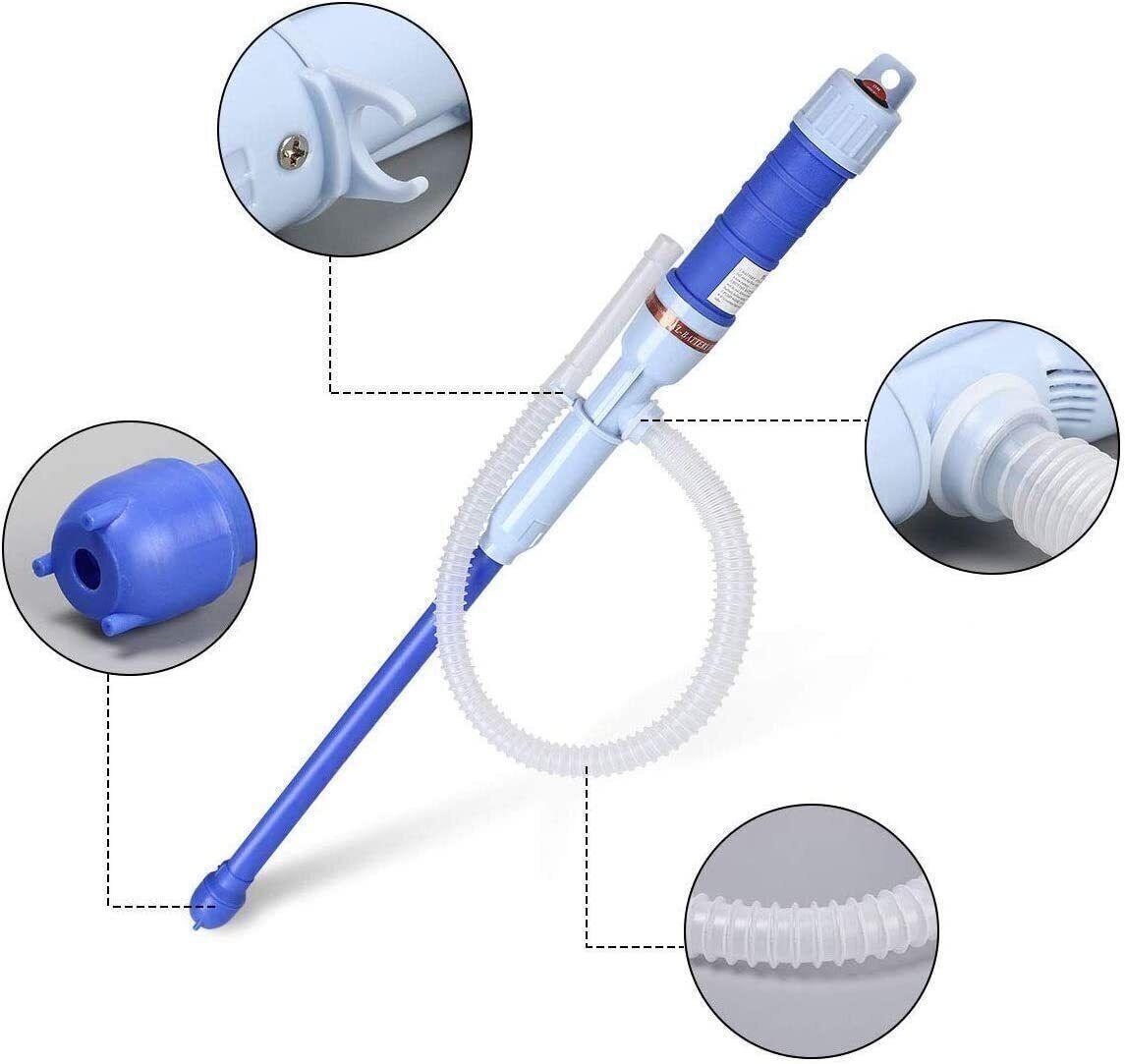 MCarparts Handpumpe Elektrisch Kanisterpumpe Wasserpumpe Benzinpumpe Umfüllpumpe