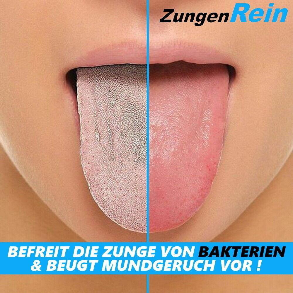 ZungenRein Zungenreiniger Zungenschaber Edelstahl Zungenbürste Ayurveda [2er]