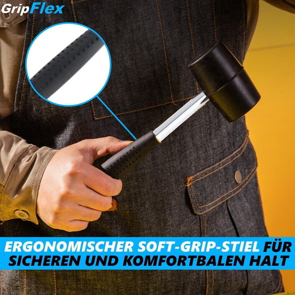 GripFlex Gummihammer Vorschlaghammer Schonhammer Ausbeulhammer Pflasterhammer