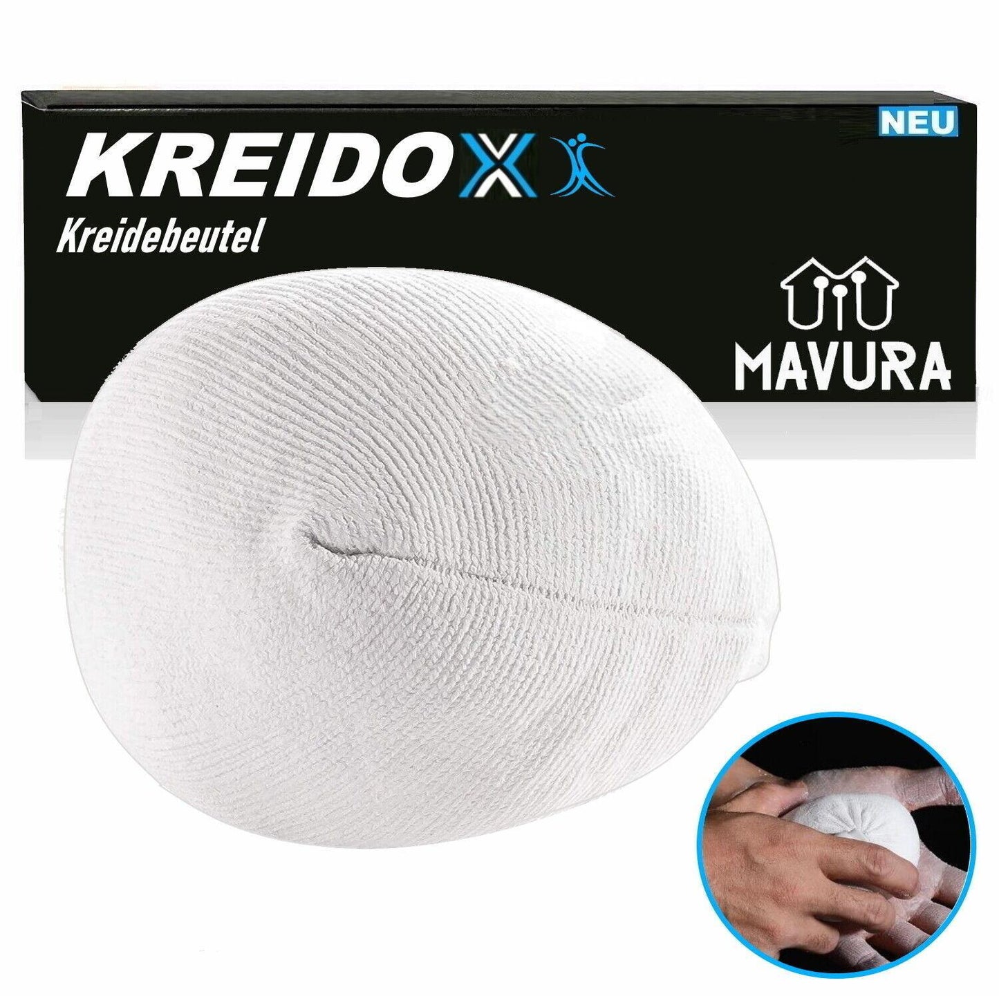 KREIDOX Chalkbag Chalkball Kreidebeutel Magnesiabeutel Kletten Bouldern Magnesia