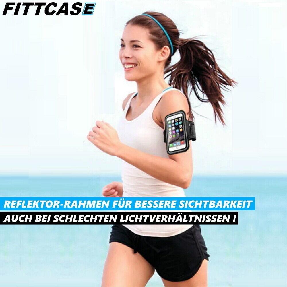 FITTCASE Sportarmband Arm Handy Smartphone Tasche Hülle Case Joggen Universal