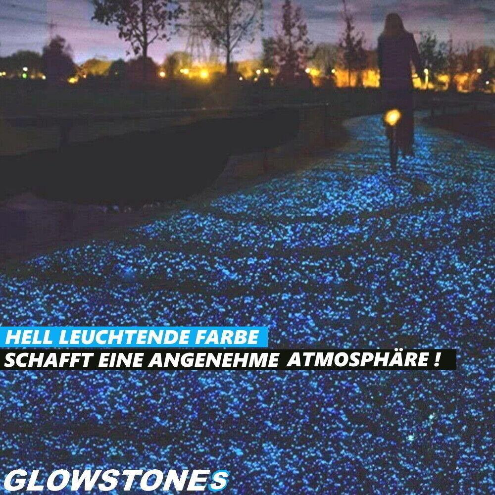 GLOWSTONES Magische Leuchtsteine Leuchtkiesel Fluoreszierende Steine