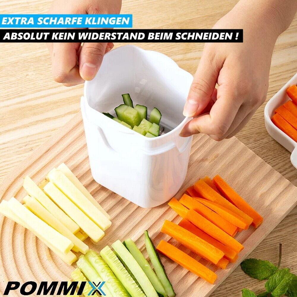 POMMIX Pommesschneider Kartoffelschneider Pommes Frites Frittenschneider