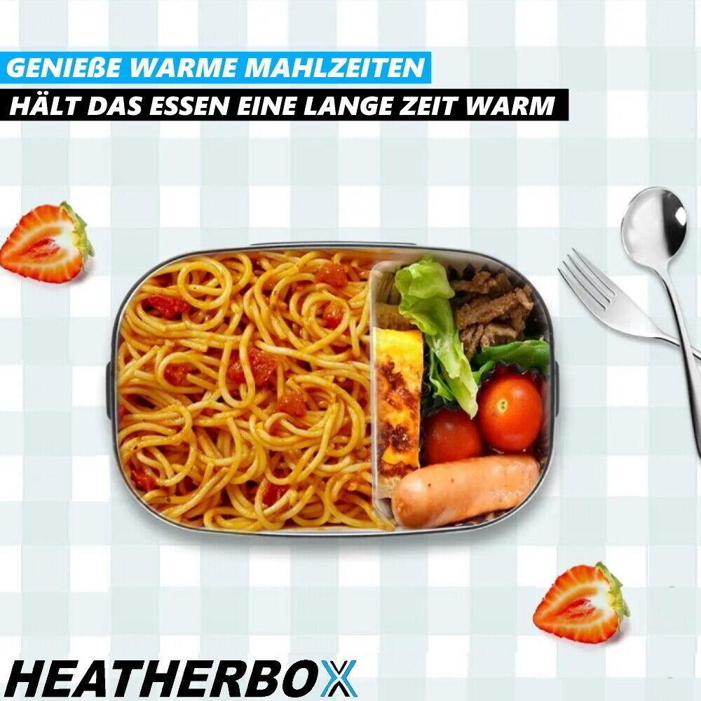 HEATHERBOX Speisenwärmer Box Wärmebox Warmhalte Lunchbox Brotdose elektrisch 12v